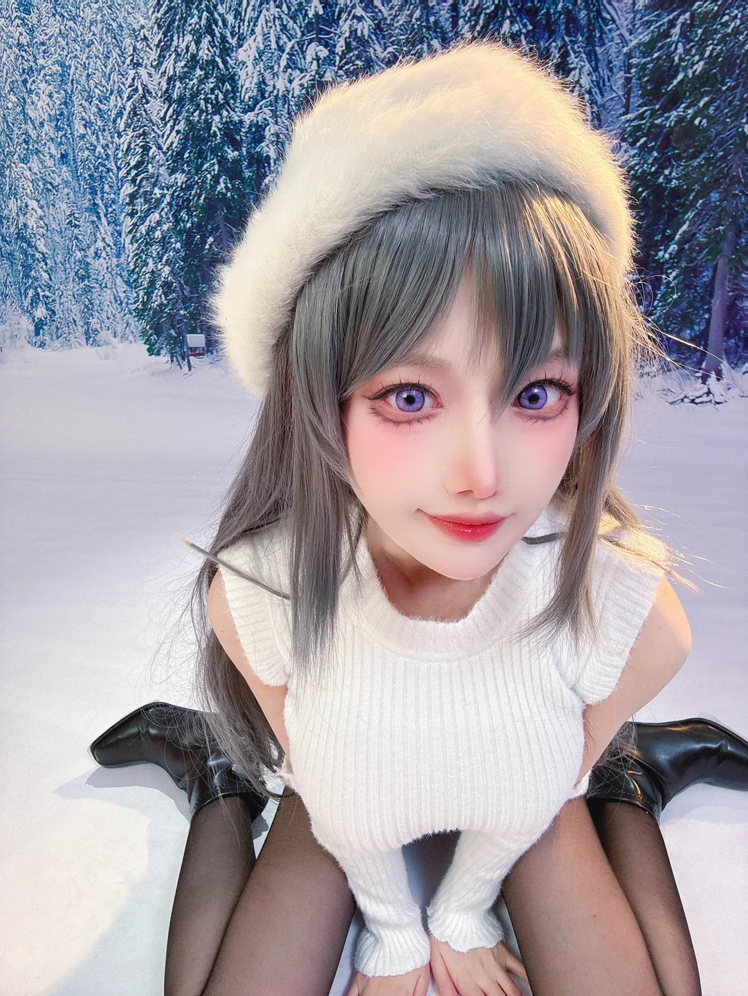 Shika小鹿鹿 - 麻衣学姐 [25P-418MB] tg@simisebaisi 【丝足阁】019.webp